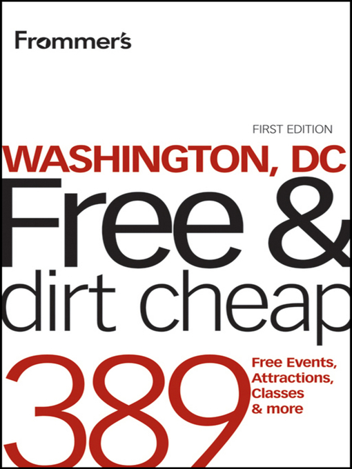 Title details for Frommer's Washington, DC Free and Dirt Cheap by Tom Price - Available
